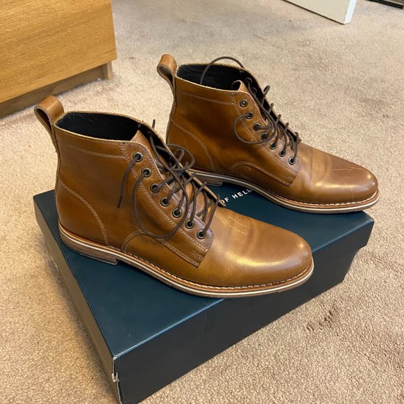Helm Boots - Zind Natural, Size 9, Teak Color main image 8